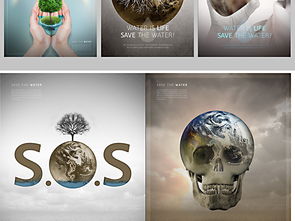 綠色科技，共植未來——環(huán)保公益廣告設(shè)計(jì)指南與素材分享